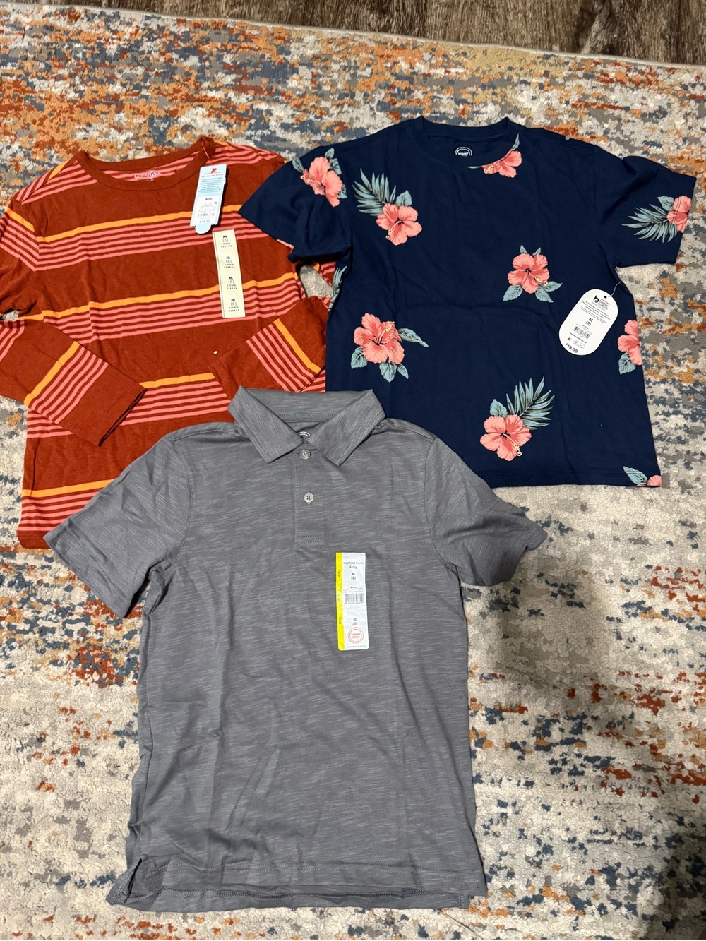 Lot of 3 boys shirts